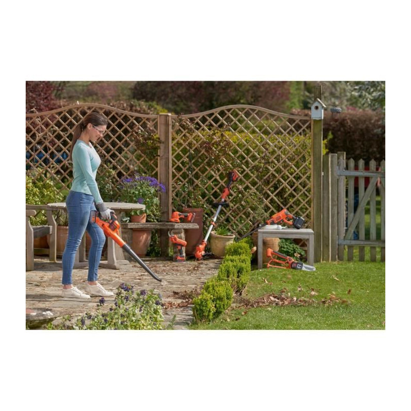 BLACK & DECKER Blower 18V - 2Ah - Wireless GWC1820PC