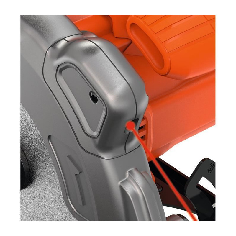 Black+Decker Circular Wire saw 1250 W CS1250LA-QS with laser aim and c