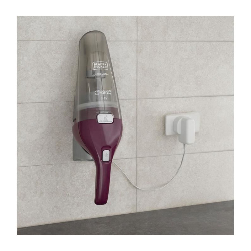 Cordless handheld vacuum cleaner - BLACK & DECKER - NVC115W-QW - 8 AW