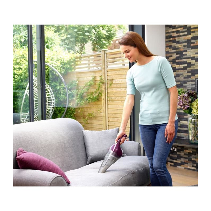 Cordless handheld vacuum cleaner - BLACK & DECKER - NVC115W-QW - 8 AW