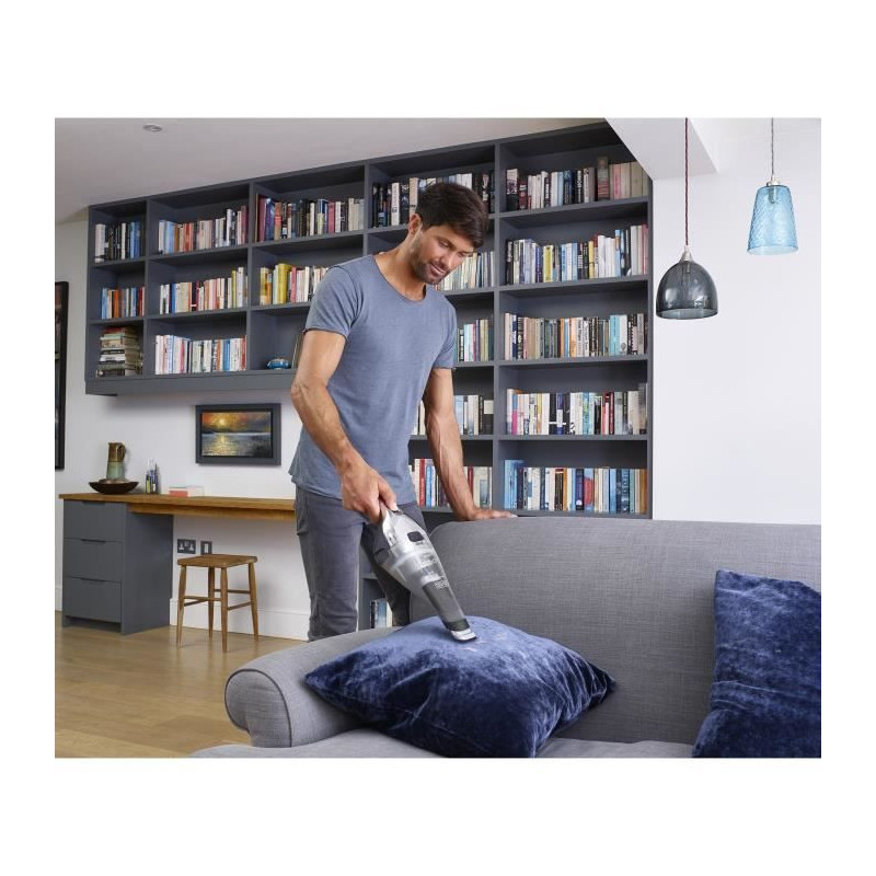BLACK + DECKER NVC220WC-QW - Hand vacuum cleaner - Dustbuster Lithium