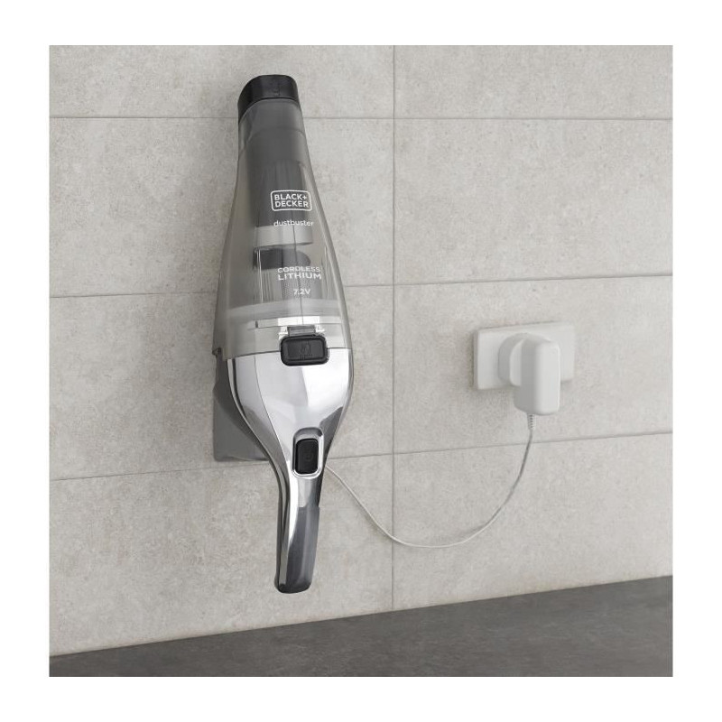 BLACK + DECKER NVC220WC-QW - Hand vacuum cleaner - Dustbuster Lithium