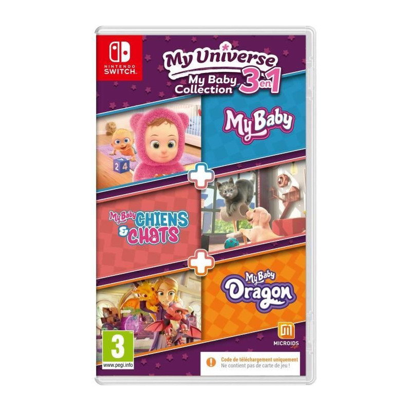 My Universe: My Baby Collection 3 in 1 - Nintendo Switch Game - Code i