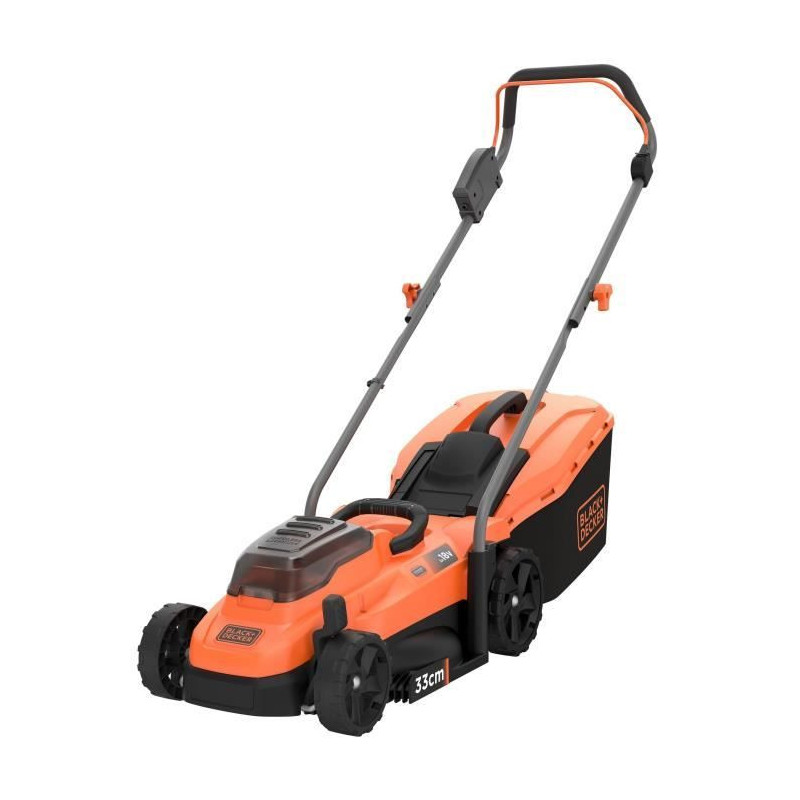 BLACK & DECKER Cordless lawn mower 33cm LITHIUM 18V - 2,5Ah - BCMW3318