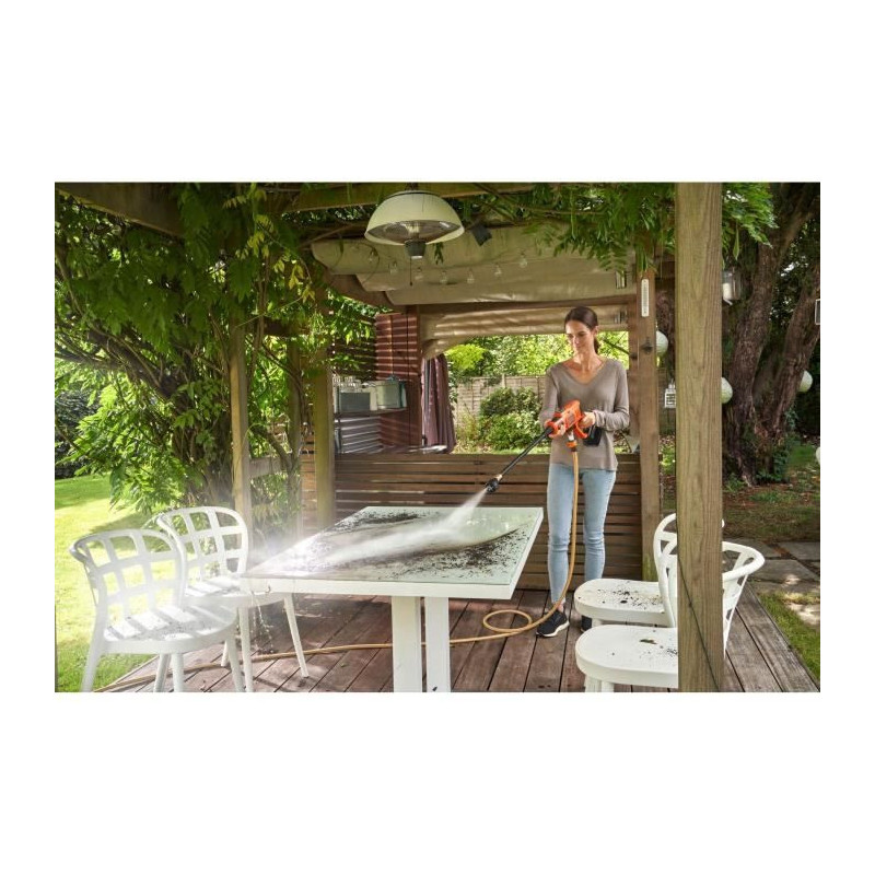 Black+Decker BCPC18B -XJ Pressure Cleaner 24 Bars Wireless Lithium 18