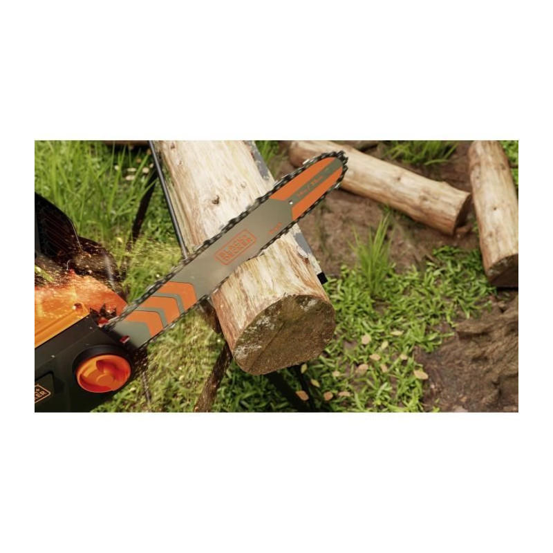 Corded Chainsaw - BLACK+DECKER - BECS1835-QS - 1800 W - 35 cm - Tool-f