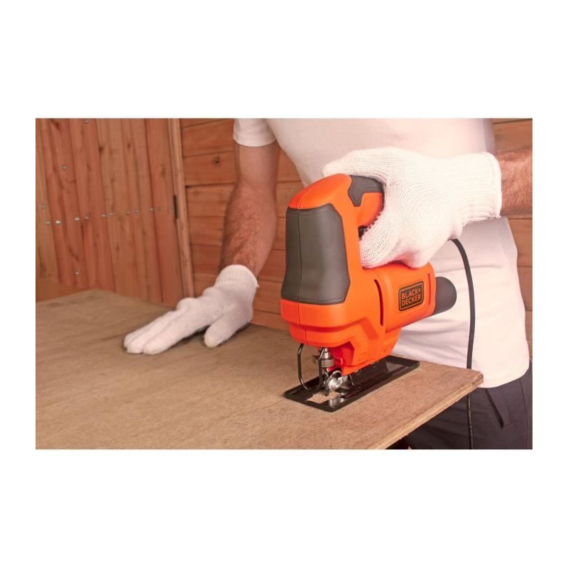 400W Jigsaw - 3000 rpm, 18mm stroke, T-blade, cutting capacity wood 65