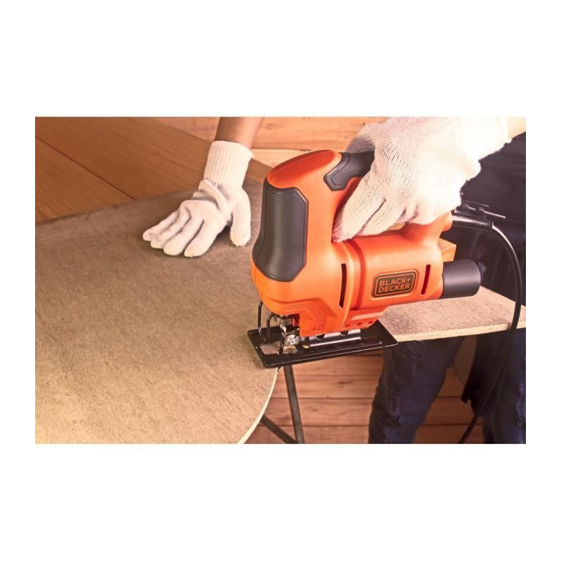 400W Jigsaw - 3000 rpm, 18mm stroke, T-blade, cutting capacity wood 65