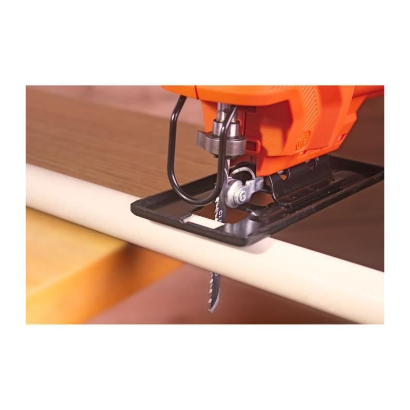 400W Jigsaw - 3000 rpm, 18mm stroke, T-blade, cutting capacity wood 65