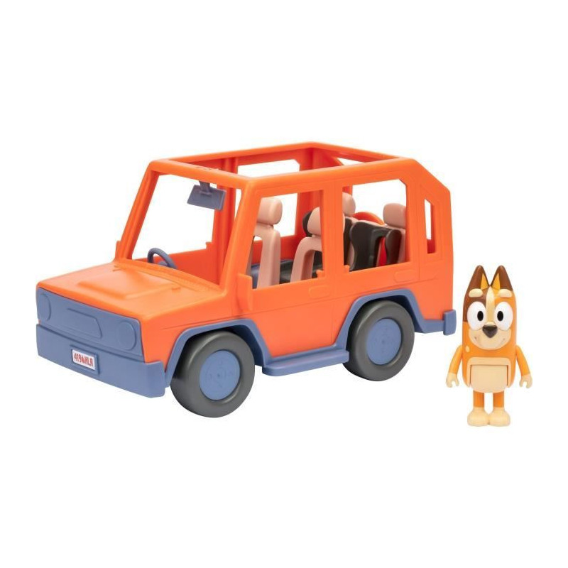 Bluey's Car - BLUEY - Family vehicle with Chilli figure and accessorie