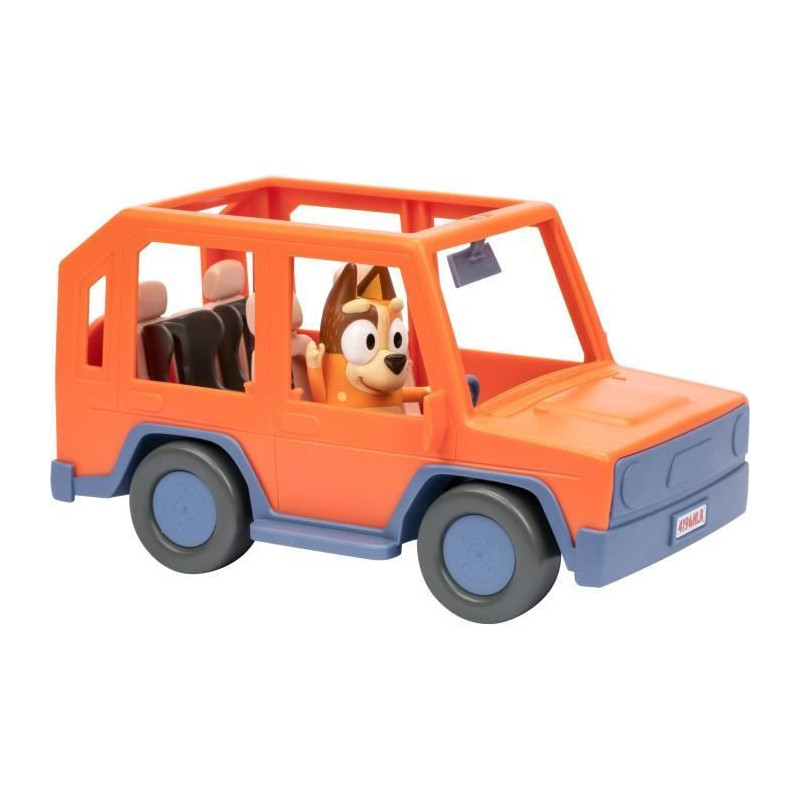 Bluey's Car - BLUEY - Family vehicle with Chilli figure and accessorie