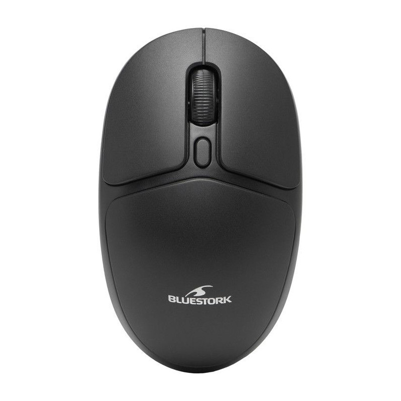 Wireless Mouse - BLUESTORK - Office 25 - PC/MAC - Black - 2.4 GHz Conn