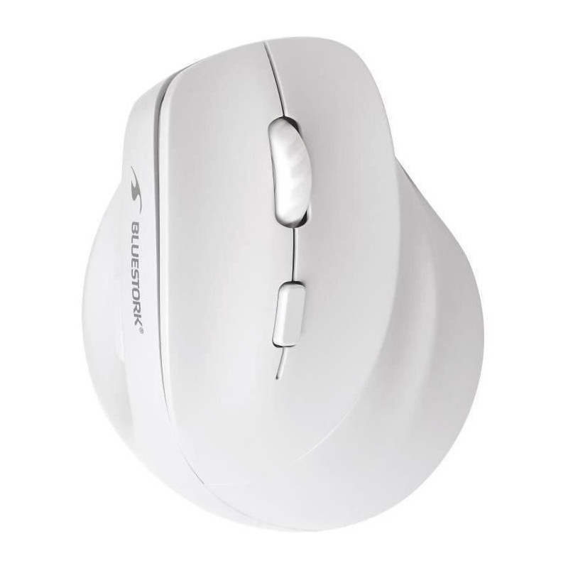 Wireless Ergonomic Mouse - BLUESTORK - ERGO - Luminous - PC/MAC - Blac
