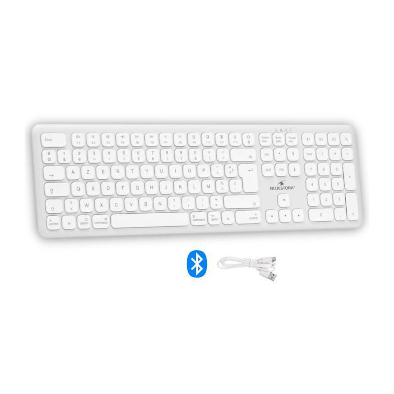Bluetooth wireless keyboard - BLUESTORK - MAC - Full size - Mac compat