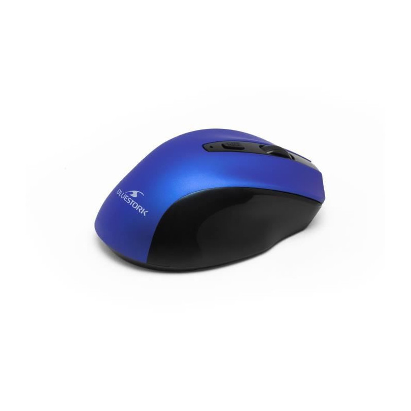Wireless Mouse - BLUESTORK - OFFICE 75 - Rechargeable - PC/MAC - Blue