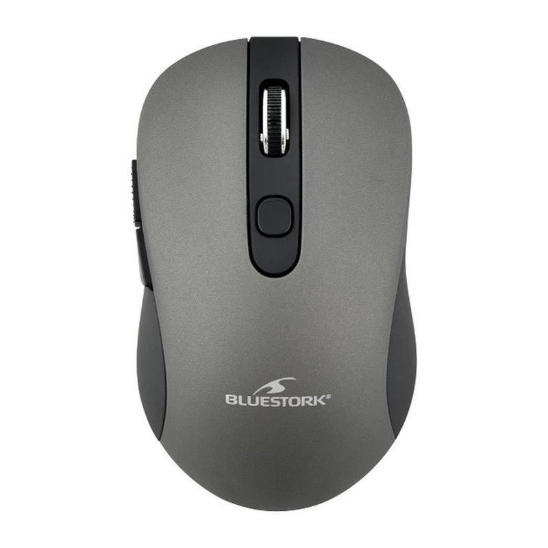 Wireless Mouse - 2.4 GHz - 6 Buttons - Gray