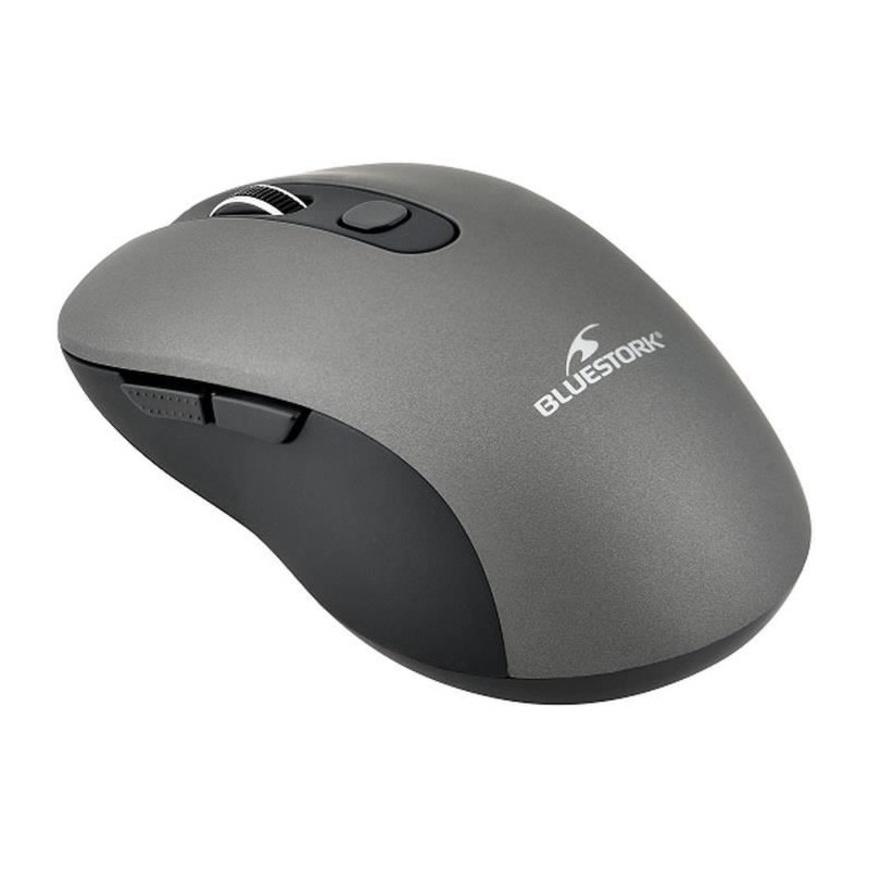 Wireless Mouse - 2.4 GHz - 6 Buttons - Gray