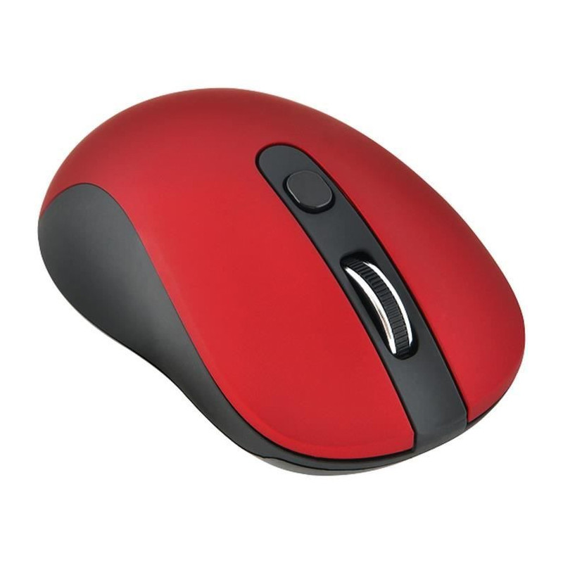 Wireless Mouse - 2.4 GHz - Buttons - Red