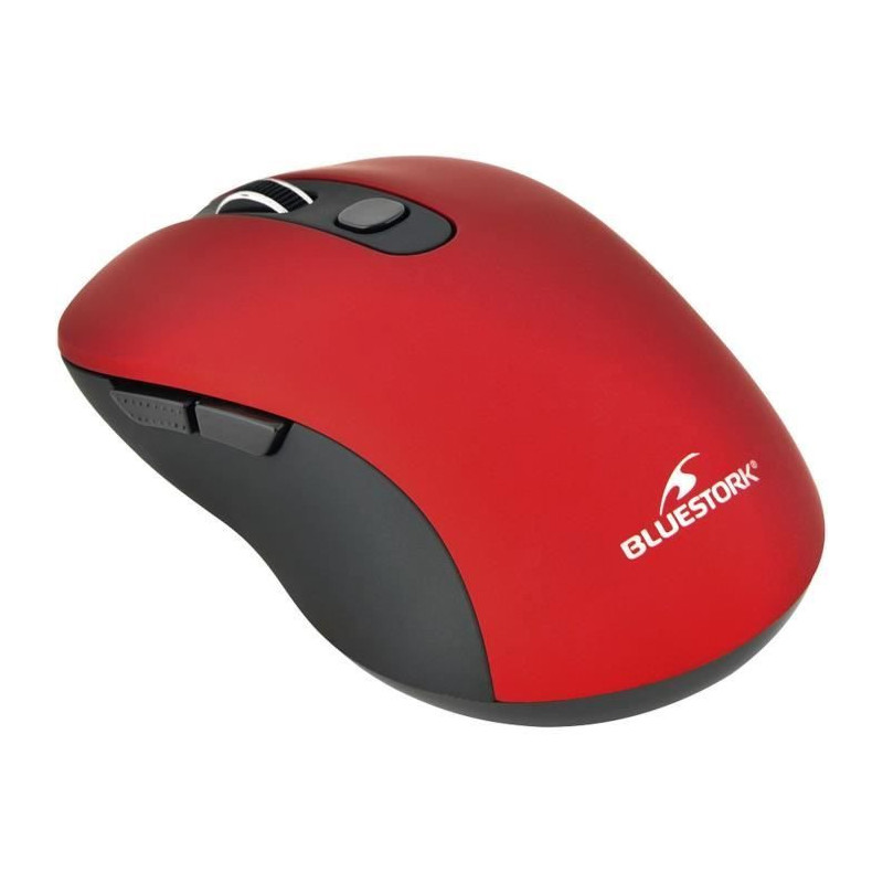 Wireless Mouse - 2.4 GHz - Buttons - Red
