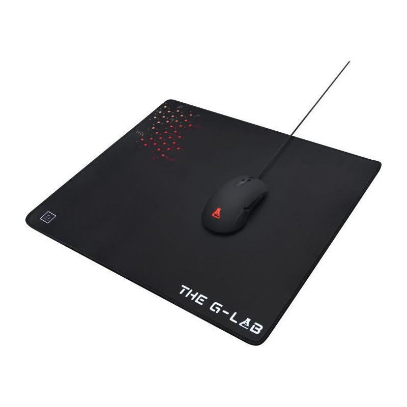 THE G-LAB Gaming Mouse Pad L 450x400x4mm with non-slip rubber