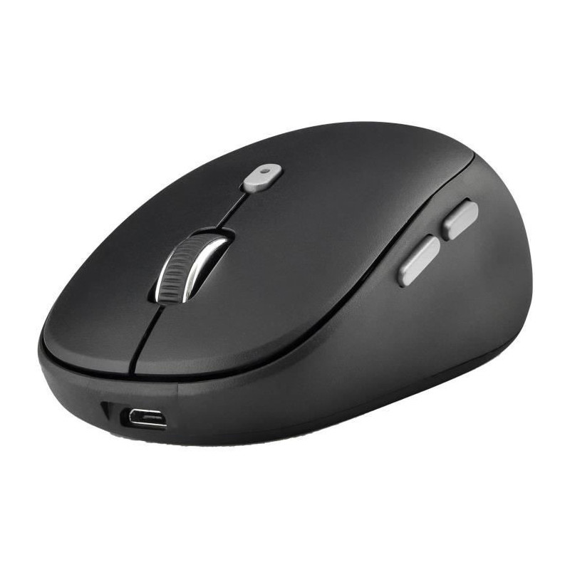 Keyboard + mouse - BLUESTORK - wireless - Grapheme - Black - PACK-WL-P