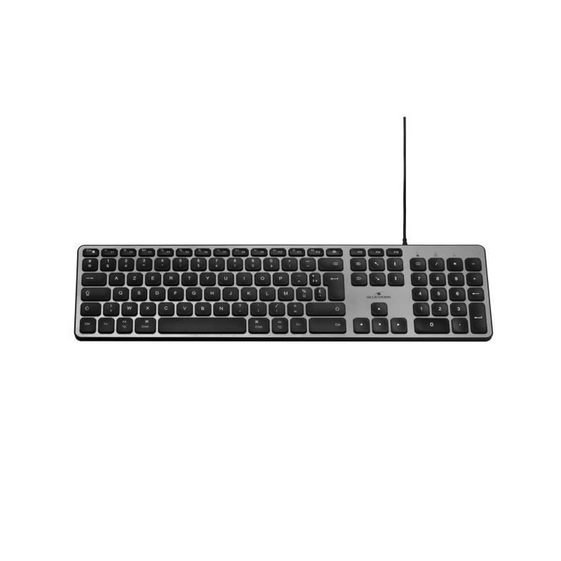 Wired Keyboard - Bluestork - KB Mac - Azerty - Mac Compatible - Black