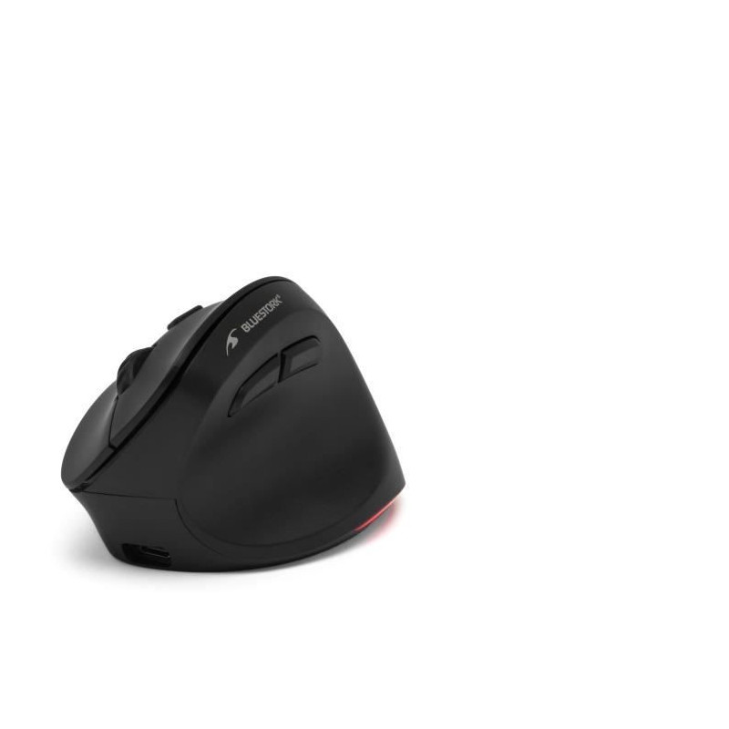 Ergonomic Vertical Mouse - BLUESTORK - M-WL-ERGO-LUMI - Wireless + Blu