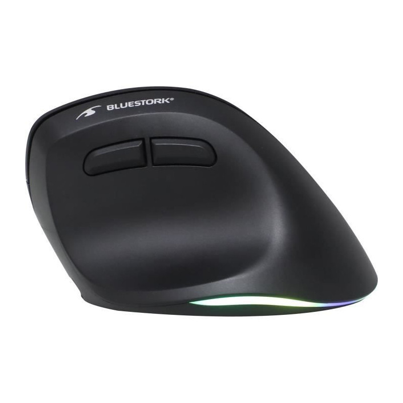 Ergonomic Vertical Mouse - BLUESTORK - M-WL-ERGO-LUMI - Wireless + Blu