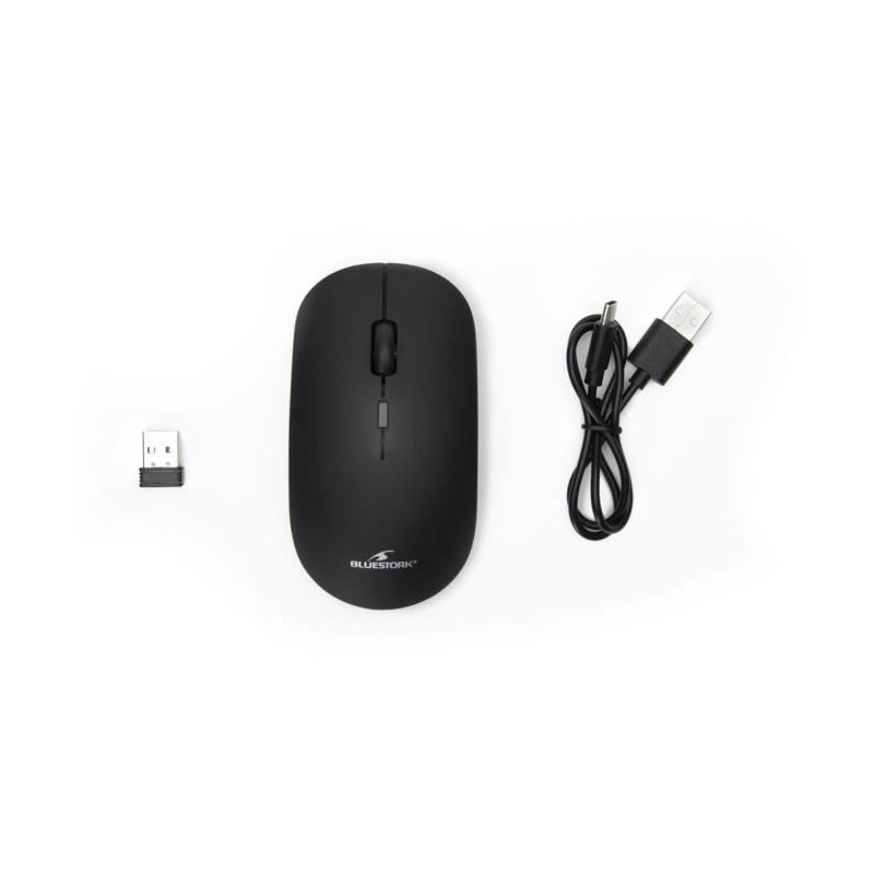Wireless mouse - THE G-LAB - M-WL-OFF100-BLACK - 2.4g + Bluetooth - Re