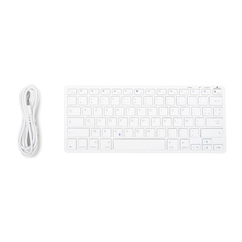 Wireless Keyboard - BLUESTORK - MINI MAC R - Compact - Rechargeable -