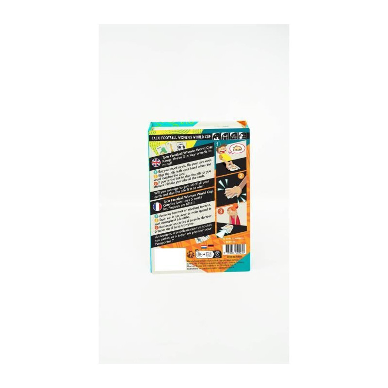 Taco Football Women's World Cup - Party game - BLUE ORANGE - Speed and