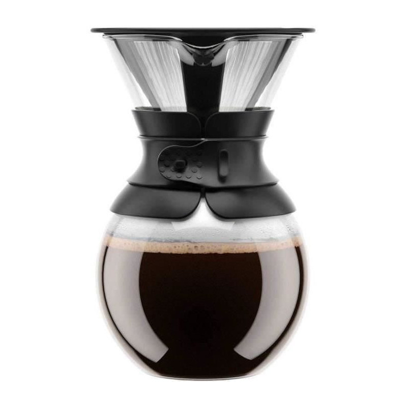 To over - Bodum coffee maker, permanent stainless steel mesh filter, 1