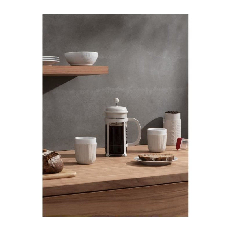 Bodum 1908-913 - COFFEE MAKER - JAVA French Press Coffee Maker White 1