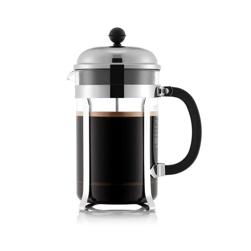 Chambord - Bodum piston coffee maker, 12 cups, 1.5 l, stainless steel