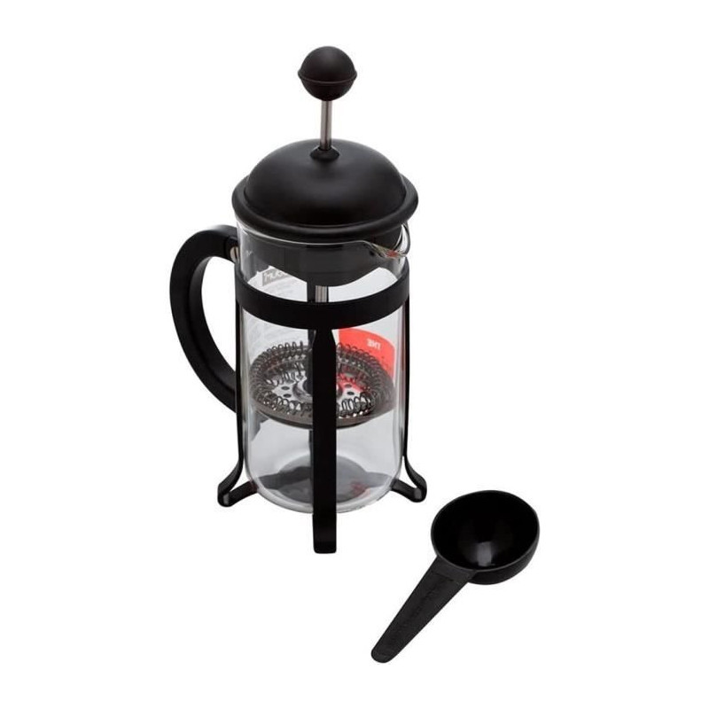 French press coffee maker - BODUM - 1908-01 - Black - Borosilicate gla
