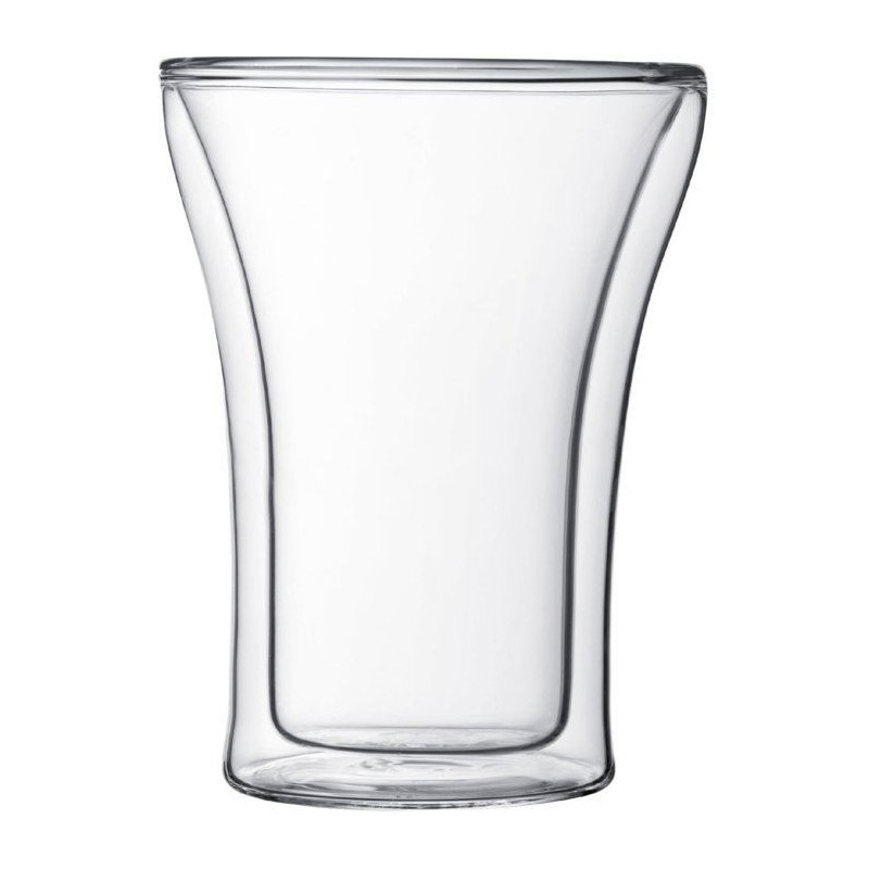 BODUM ASSAM Set of 2 double wall glasses 0.25L