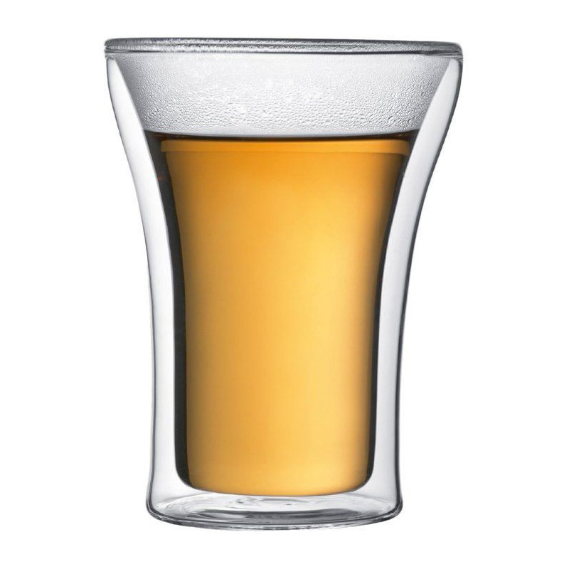 BODUM ASSAM Set of 2 double wall glasses 0.25L