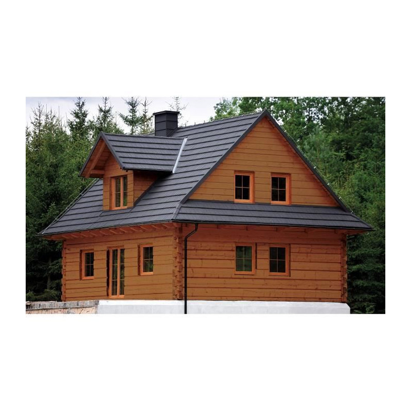 2 in 1 High Protection Stain - Medium Satin Oak - BONDEX - 5 L