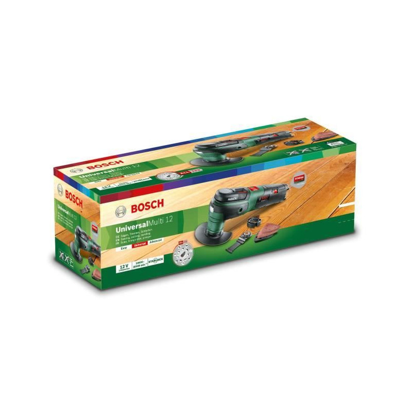 Bosch wireless multifunction tool - Universalmulti 12 (delivered witho