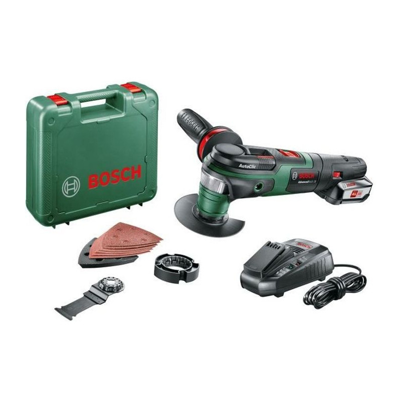 Bosch wireless multifunction tool - Advancedmulti 18 with accessories