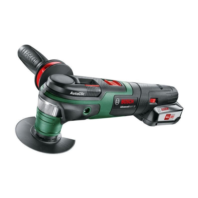 Bosch wireless multifunction tool - Advancedmulti 18 with accessories
