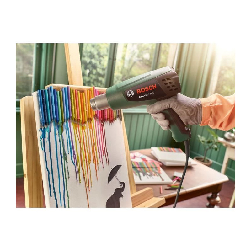 Bosch thermal shift - Easyheat 500 (1600W, air flow: 240/450 l/min, te