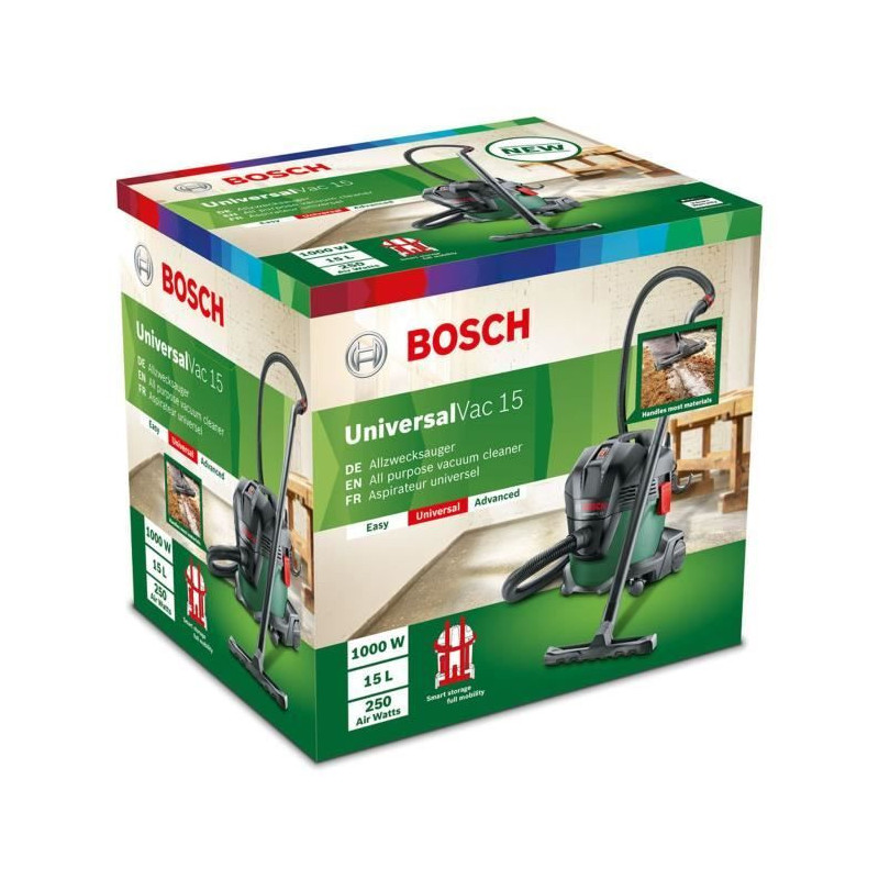 Bosch water vacuum cleaner - Universalvac 15 (delivered in a box with