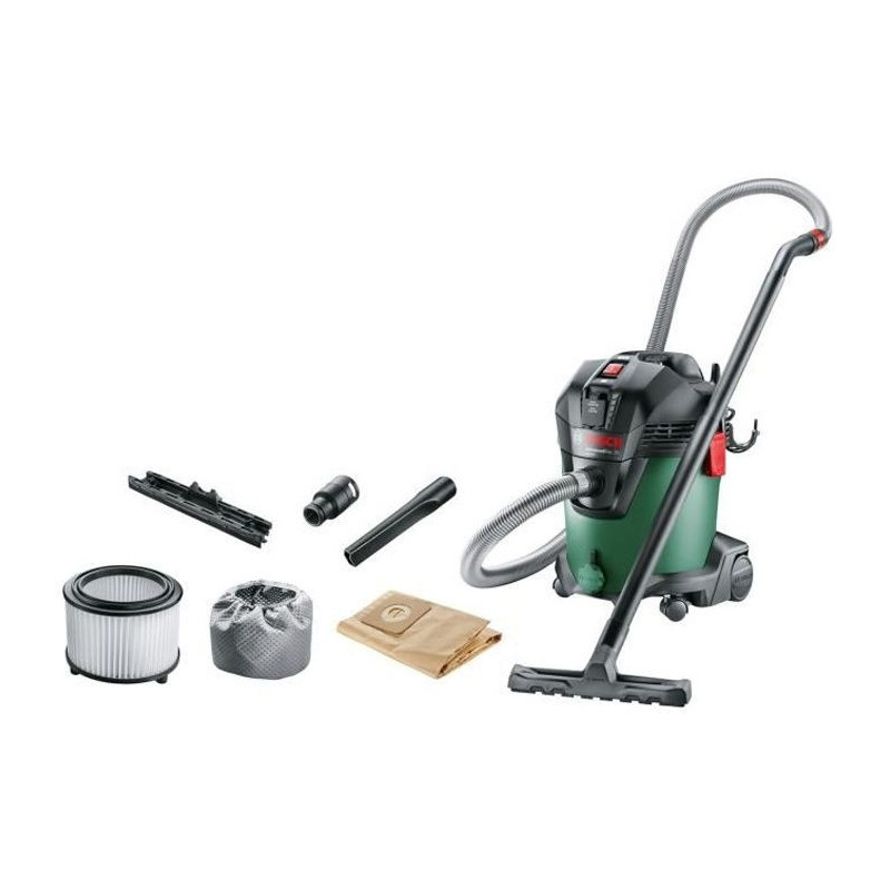 Bosch water and dust vacuum cleaner - Advancedvac 20 (with accessories