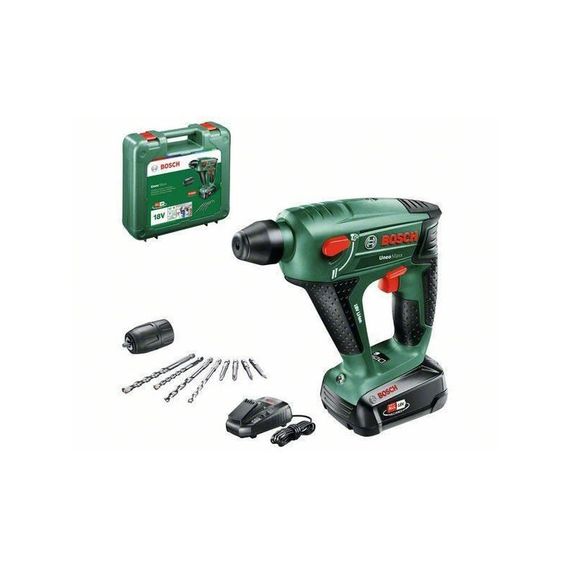 Bosch - UNO MAXX wireless perforator (1 18V / 2.5 AH battery, charger