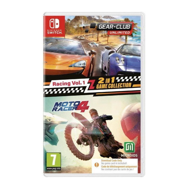 Racing Vol. 1: 2 in 1 Game Collection - Gear Club Unlimited + Moto Rac