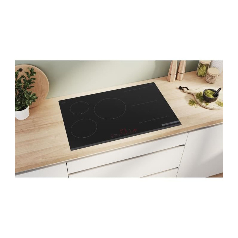 BOSCH wide induction hob - 5 burners - L80 x D52 cm - PVW831HC1E
