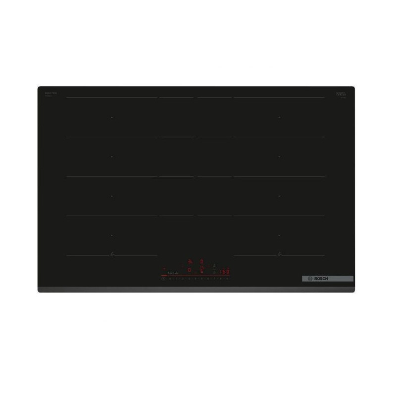 Induction cooktop - BOSCH - 4 burners - 52.2 x 80.2 x 5.1 cm - PXY83KH