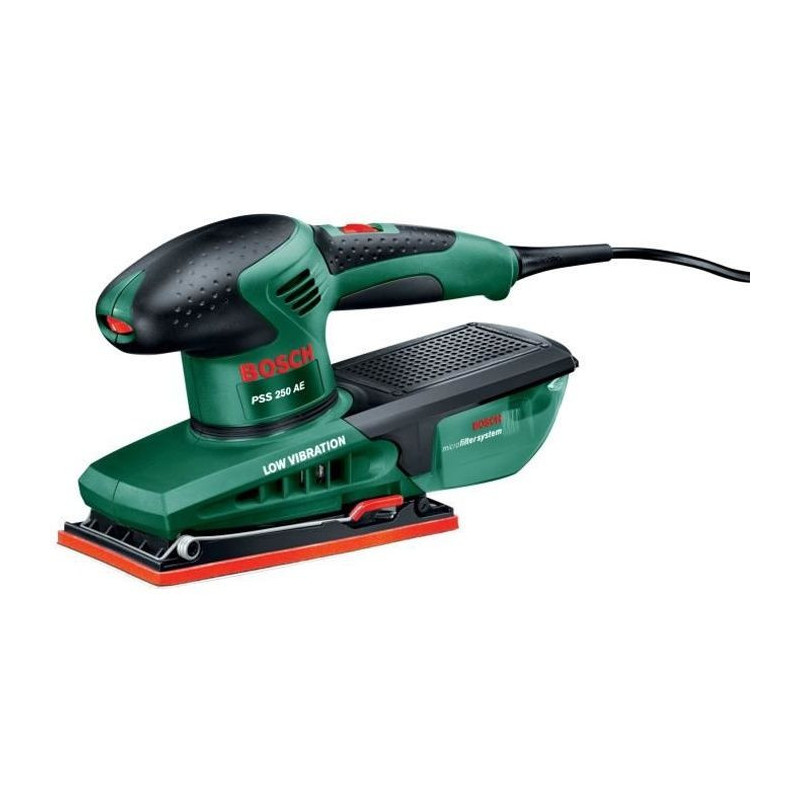 BOSCH Microfilter vibrating sander PSS 250 AE
