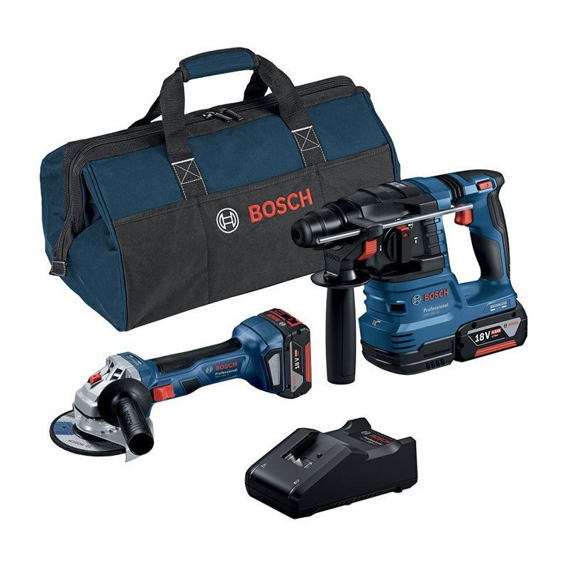Hammer drill and grinder pack - Bosch - 0615A50037